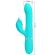 Pretty Love - Rabbit Vibrator Pearls Aqua Green