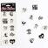 Secret Play - Set of 10 Temporary Tattoos Kinky Collection