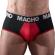 Macho - MS26N Slip BLACK/RED L