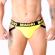 Macho - MX25A Jock Lycra Yellow L