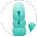 California Exotics - Del Mar Diva Vibrator Rabbir Aqua Green By California Dreaming