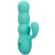 California Exotics - Del Mar Diva Vibrator Rabbir Aqua Green By California Dreaming