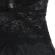 Subblime - Babydoll Tulle Fabric With Lace and Flower Detail Black