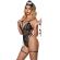 Subblime - Lace Body Police Costume Black L/XL