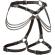 California Exotics - Euphoria Plus Size Multi Chain Thigh Harness