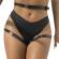 Subblime - Leather Waist and Leg Harness Black One Size