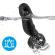 Armony - Dildo Vibrator & Anal Plug Remote Control Black