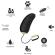 Armony - Kitty Egg Vibrator G-Spot Remote Control Black