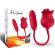 Armony - Roselip Licking Vibrating Clit & Vibrator Red