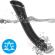 Armony - Vibrator Falt Head Silicone Black