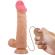 Pretty Love - Sliding Skin Series Realistic Dildo With Sliding Skin Suction Cup Flesh 24 CM