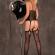 Livco Corsetti Fashion - Amrin Bodystocking Black One Size