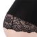 Subblime - Black Floral Lace Detail Teddy S/M