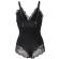 Subblime - Black Floral Lace Detail Teddy S/M