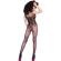 Chilirose - Cr 4233 Bodystocking Crotchless Black S/M