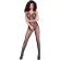 Chilirose - Cr 4233 Bodystocking Crotchless Black S/M