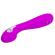 Pretty Love - Hector Rechargeable Electroshock Vibrator Waterproof Purple