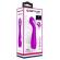 Pretty Love - Hector Rechargeable Electroshock Vibrator Waterproof Purple