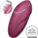 Satisfyer - Tap & Climax 1 Lay-On Vibrator Red