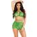 Leg Avenue - Bra & Pants Set Green