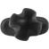 Electrastim - Tartarus Anal Plug Quadripolar Silicone Black