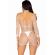 Leg Avenue - Long Sleeve Net Dress White