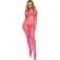 Leg Avenue - Long Net Dress Fuchsia