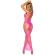 Leg Avenue - Long Net Dress Fuchsia