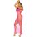 Leg Avenue - Long Net Dress Fuchsia