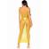 Leg Avenue - Long Net Dress Yellow