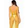 Leg Avenue - Long Net Dress Yellow