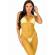 Leg Avenue - Long Net Dress Yellow