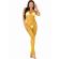 Leg Avenue - Long Net Dress Yellow