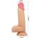 Pretty Love - Sliding Skin Series Realistic Dildo With Sliding Skin Suction Cup 20.6 CM