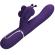 Pretty Love - Multifunction Rabbit Vibrator 4 In 1 Butterfly Purple