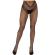 Leg Avenue - Crotchless Fishnet Stockings Black