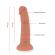 Oninder - Small Bogot Vibrator Dildo 9 Speeds Natural 22 CM -O- 4.5 CM - Free App