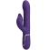 Pretty Love - Zalin Rabbit Vibrator Pearls 4 In 1 Purple