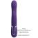 Pretty Love - Zalin Rabbit Vibrator Pearls 4 In 1 Purple