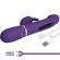 Pretty Love - Kampas Rabbit 3 In 1 Multifunction Vibrator With Tongue Violet