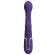 Pretty Love - Dejon Rabbit Vibrator 3 In 1 Multifunction Purple