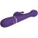 Pretty Love - Dejon Rabbit Vibrator 3 In 1 Multifunction Purple