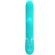 Pretty Love - Perlita Multifunction 3 In 1 G-Spot Vibrator Aqua Green