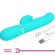 Pretty Love - Perlita Multifunction 3 In 1 G-Spot Vibrator Aqua Green