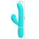 Pretty Love - Perlita Multifunction 3 In 1 G-Spot Vibrator Aqua Green