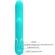 Pretty Love - Perlita Multifunction 3 In 1 G-Spot Vibrator Aqua Green