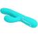 Pretty Love - Perlita Multifunction 3 In 1 G-Spot Vibrator Aqua Green