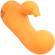 Calexotics - Montecito Muse Vibrator Rabbit Orange By California Dreaming