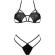 Livco Corsetti Fashion - Jimena Lc 20216 Bra + Thong Black One Size