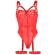 Subblime - Teddy With Garter Strap Detail Chest Red